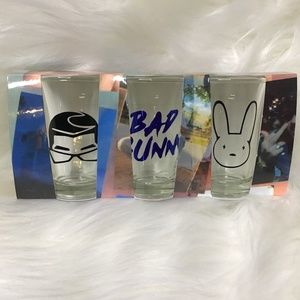 bad bunny shot glasses
